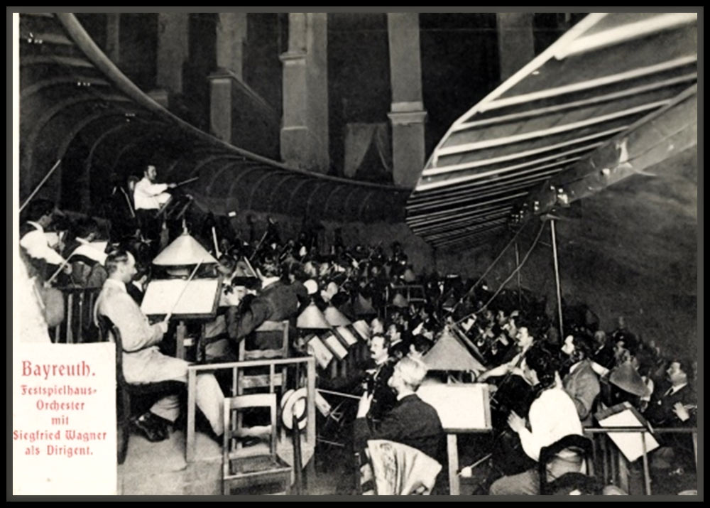 Siegfried Wagner conducting the Bayreuth Festival Orchestra